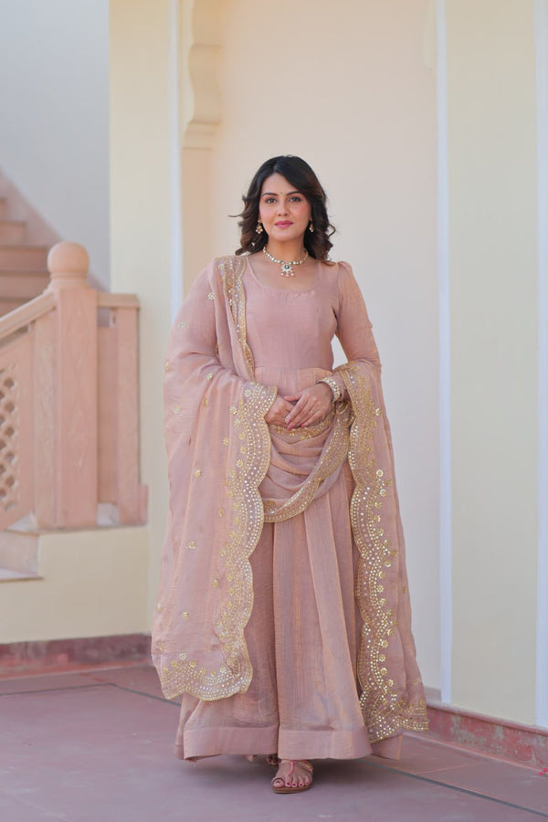 PREMIUM READYMADE GOWN-DUPATTA